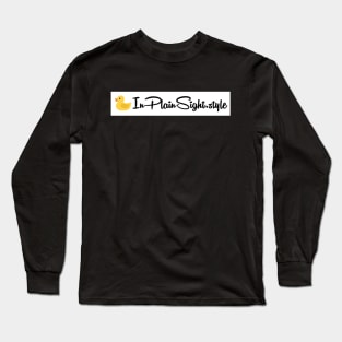 InPlainSight.style Logo Long Sleeve T-Shirt